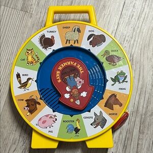 Classic See and Say Mattel Farm Toy Audio New